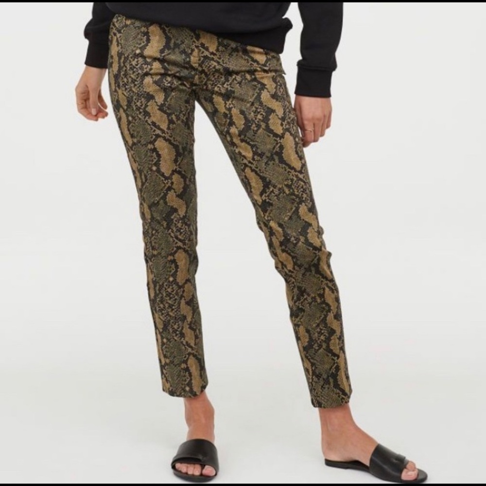 Python snake animal co ord matching set blouse & … - image 7